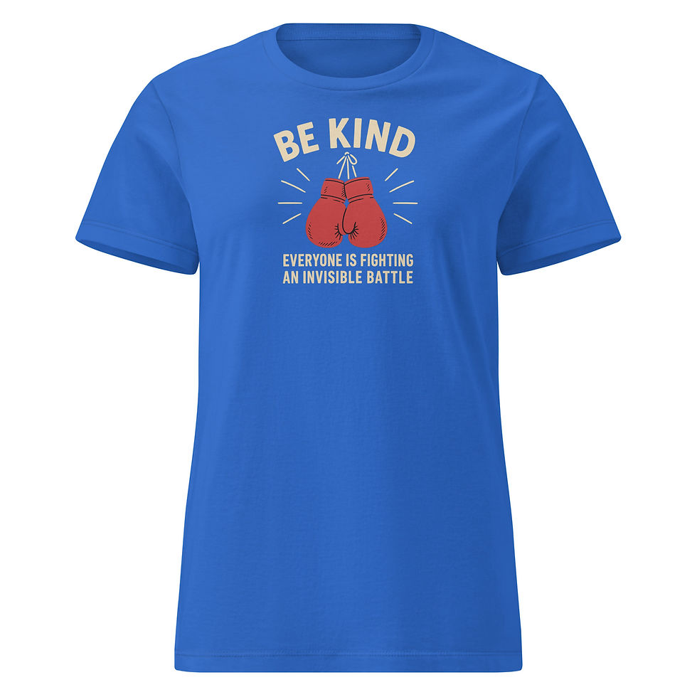 Thumbnail: “Be Kind" Women’s T-shirt - Mental Health & Healing