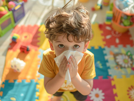 alergias em crianças