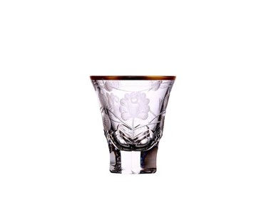 Bohemia Crystal Hand cut glasses for brandy 50ml (set of 2)($479.00 USD)