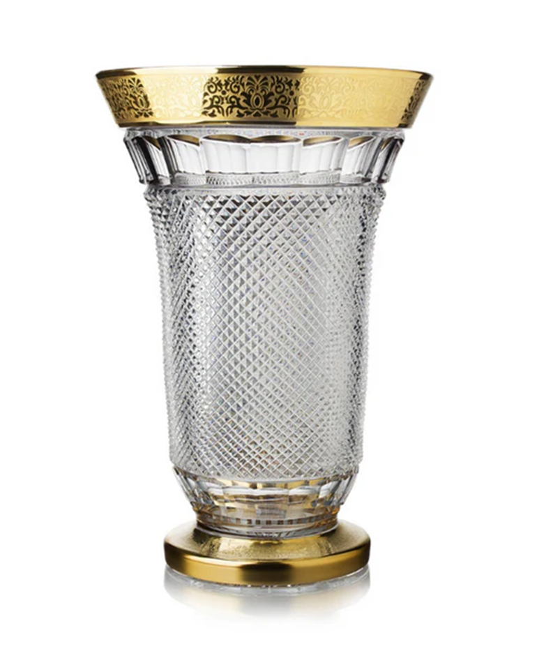Felicie Romantic hand-cut crystal vases for sale