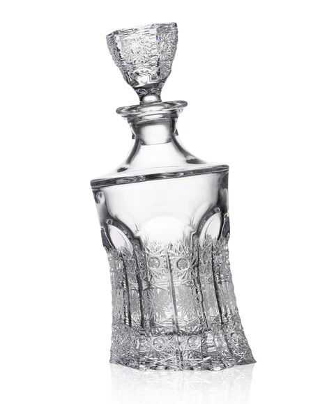 Bohemia Crystal Hand-cut decanter for whisky, rum and liqueur 700ml ($399.00)