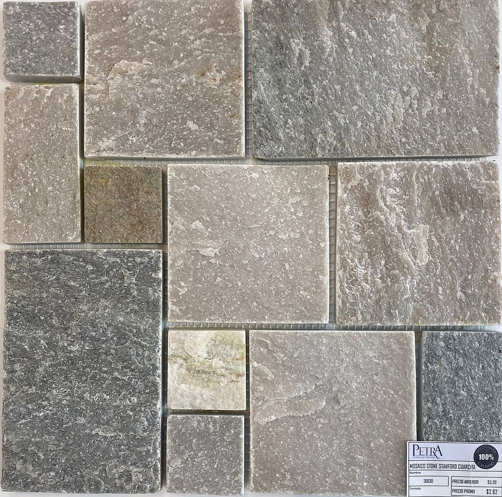 Mosaico Stone Stanford Cuarcita