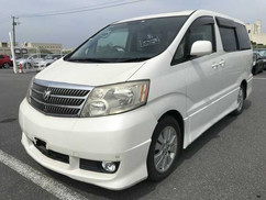 2003 Toyota Alphard MS MPV, UK449, £8250