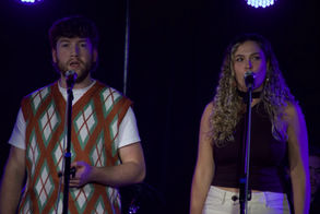 Our wonderful cast of 'Momentum' at The Factory Live, Worthing (8th May, 2025)
