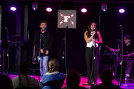 Our wonderful cast of 'Momentum' at The Factory Live, Worthing (8th May, 2025)