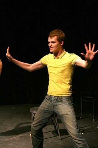 Our wonderful cast of 'Catch Me I'm Falling' back in 2010