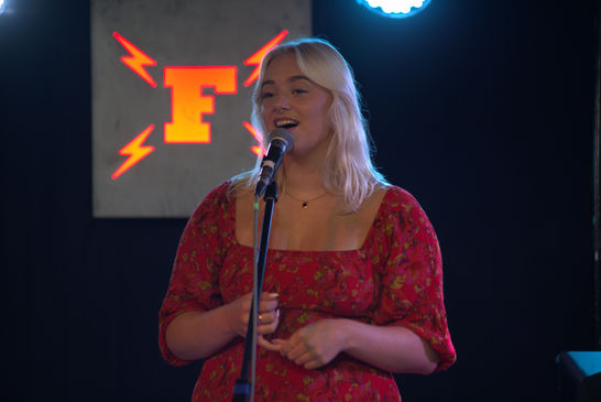 Our wonderful cast of 'In Focus' @ The Factory Live, Worthing in September 2025