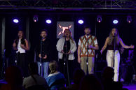 Our wonderful cast of 'Momentum' at The Factory Live, Worthing (8th May, 2025)