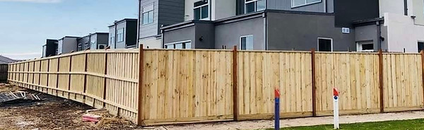 Timber fence