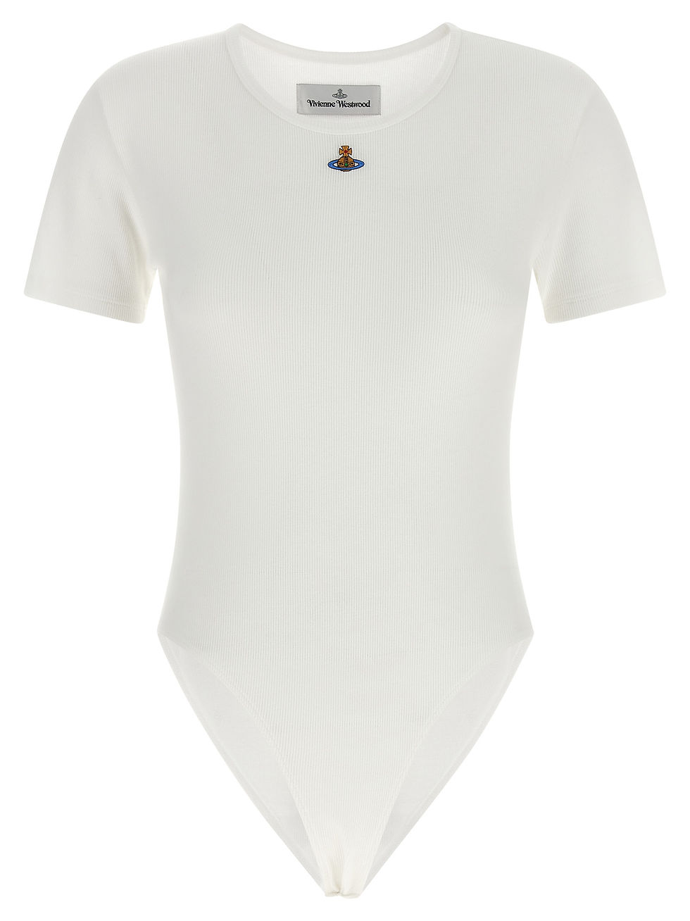 Vivienne Westwood White Cotton Bodysuit