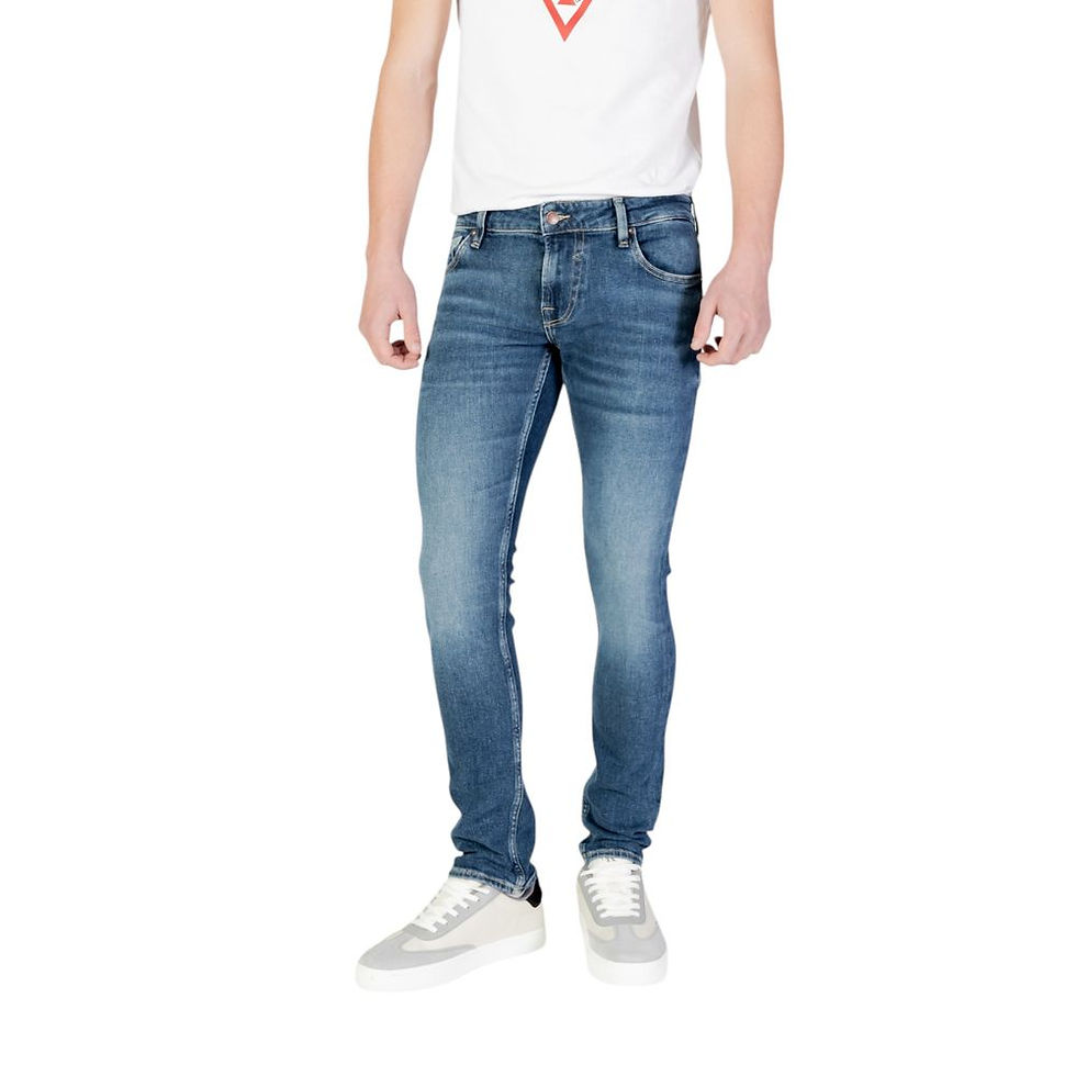 Miniatura: Guess Blue Cotton Skinny Jeans
