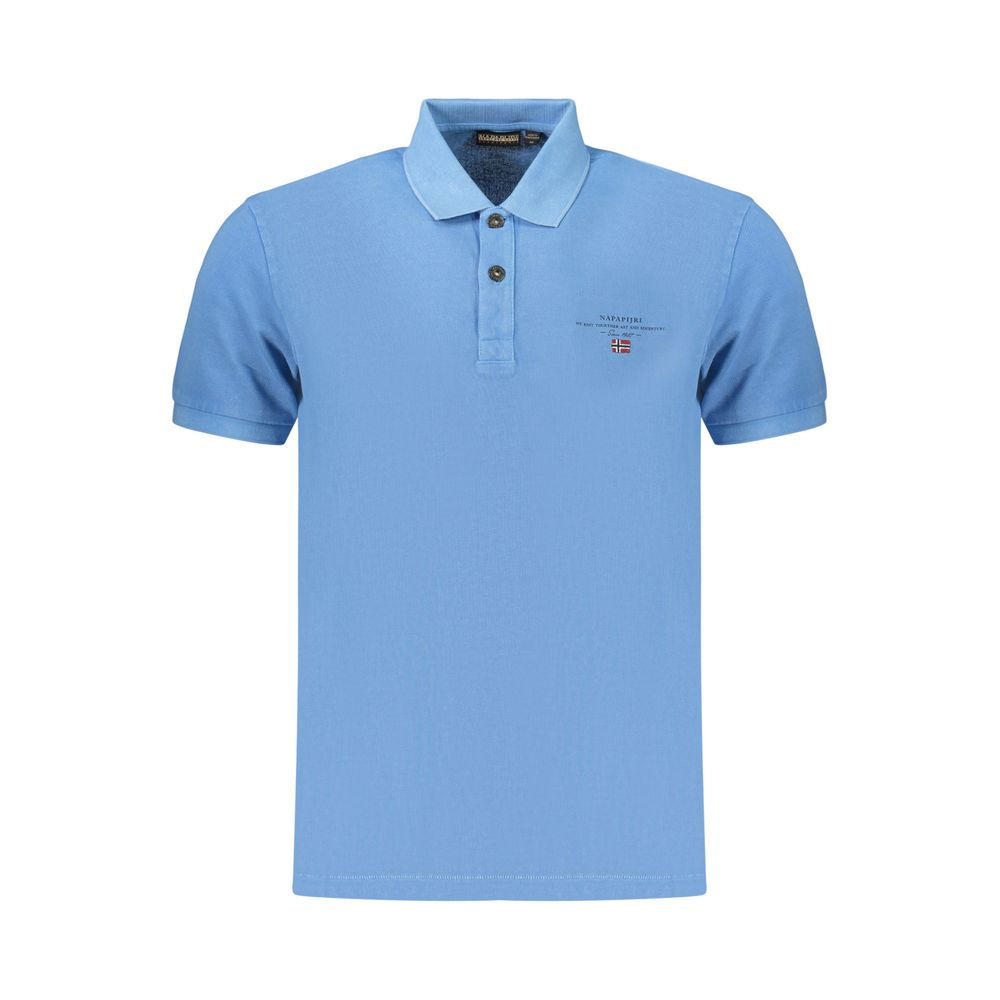 Napapijri Azzurro Cotton Men's Polo