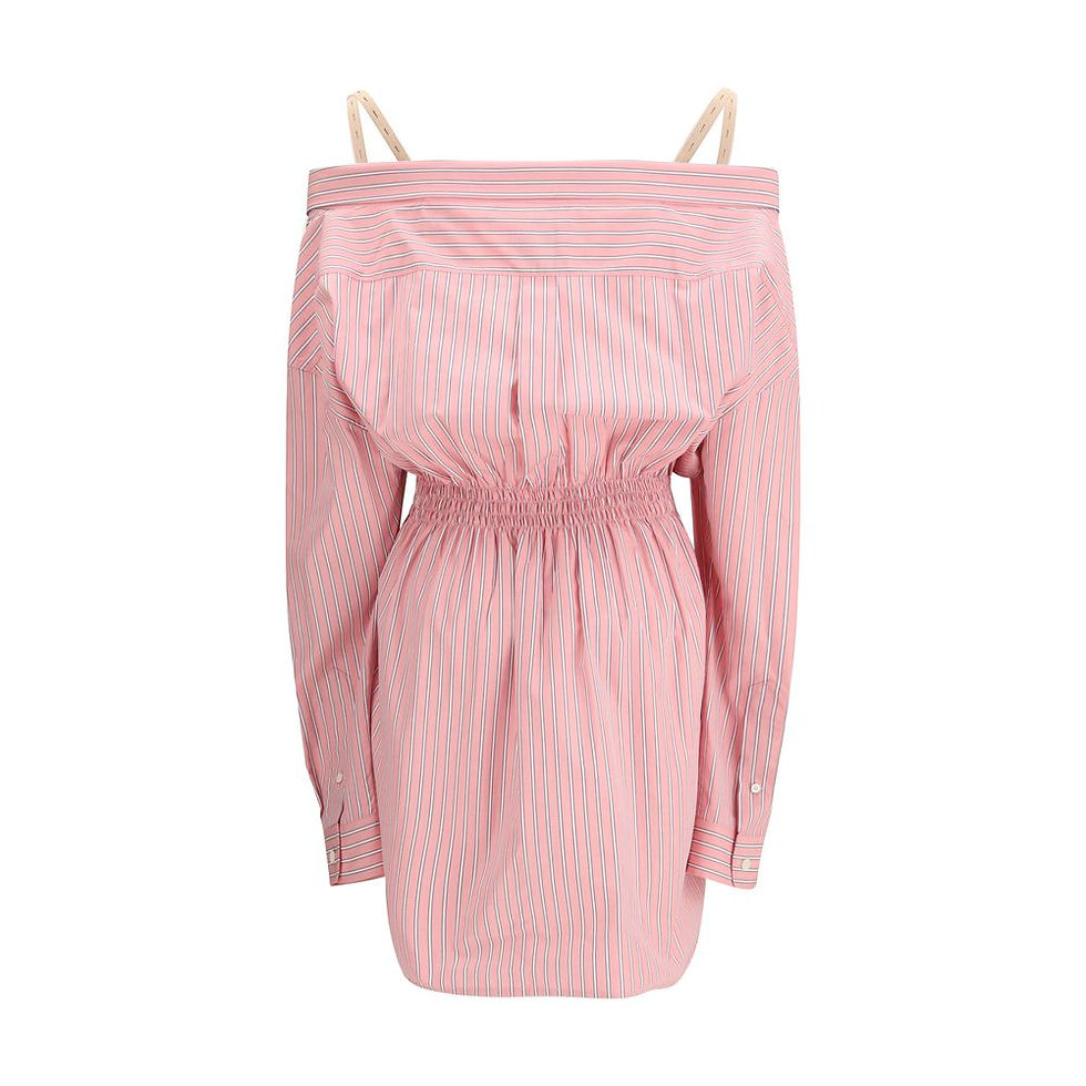 Miu Miu Multicolor Cotton Casual Dress