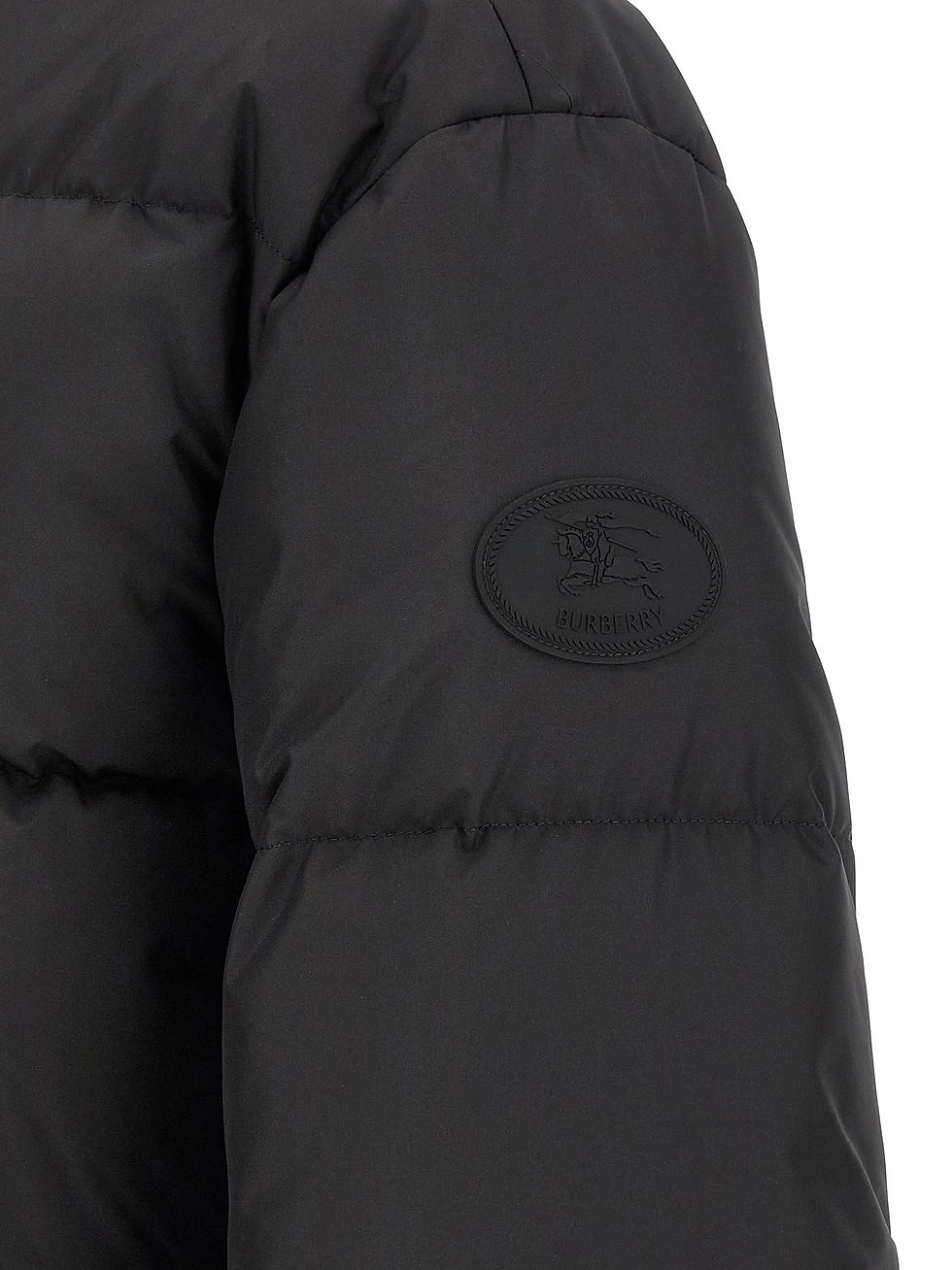 Thumbnail: Burberry Black Polyester Parka