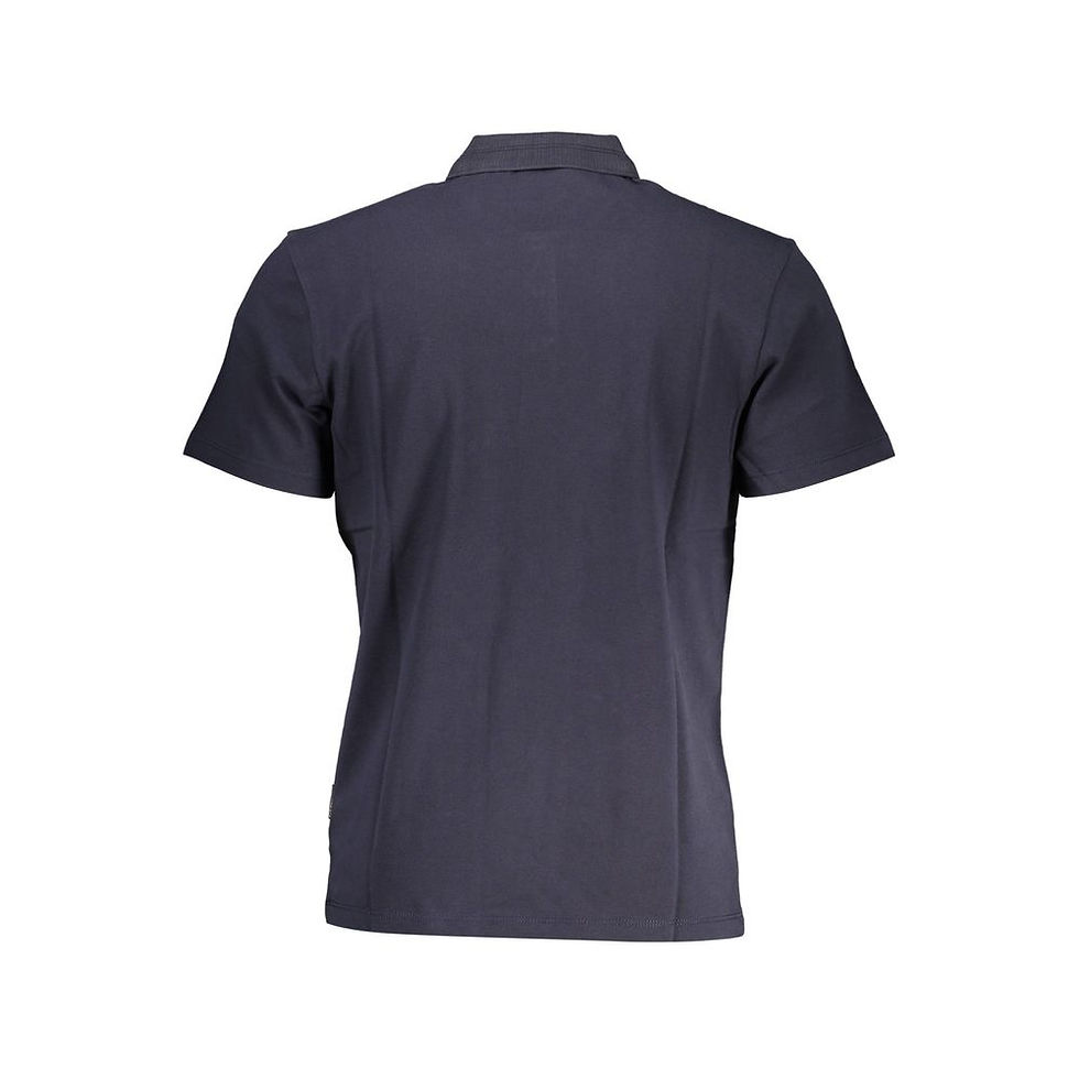 Napapijri Blue Cotton Polo Shirt