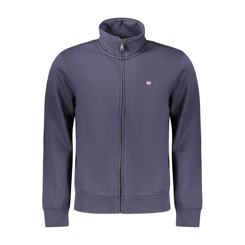Napapijri Blue Cotton Men's Sweatshirt