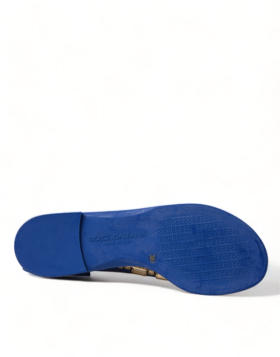 Miniatura: Blue Crystals Flats Sandals Beachwear Shoes