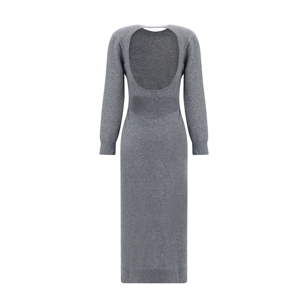 Givenchy Gray Cashmere Casual Dress