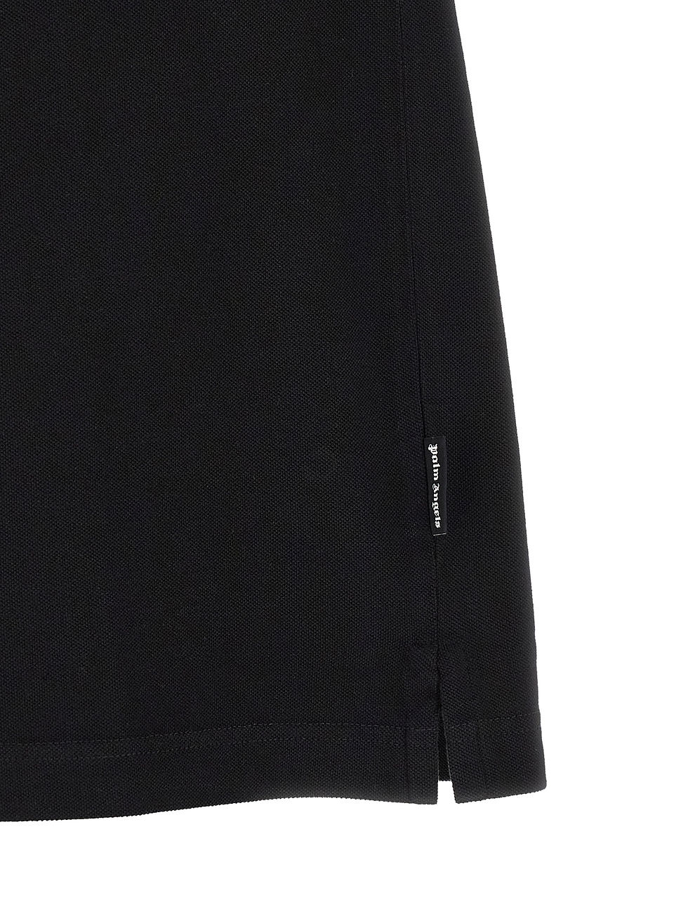 Miniatura: Palm Angels Black Cotton Polo Shirt