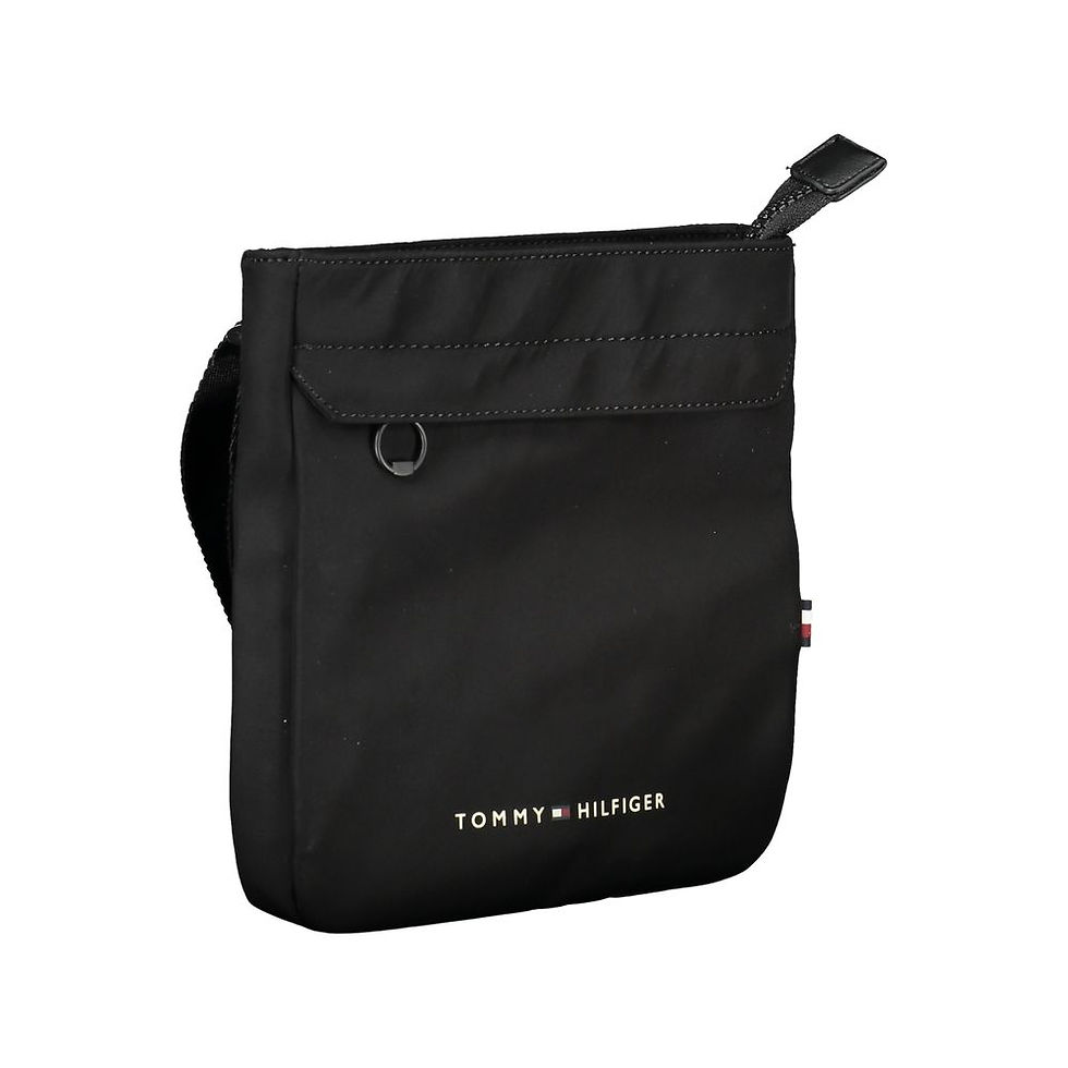 Miniatura: Black Polyester Men's Shoulder Bag