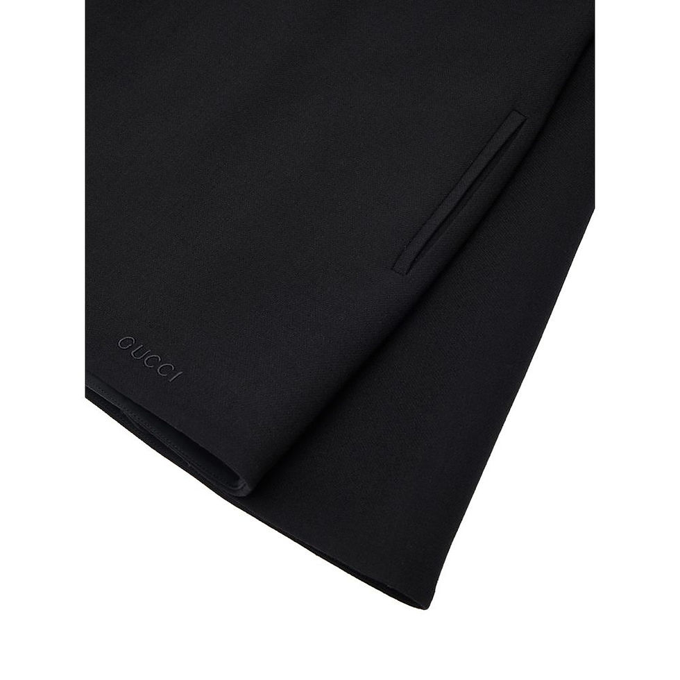 Thumbnail: Gucci Black Wool Casual Dress
