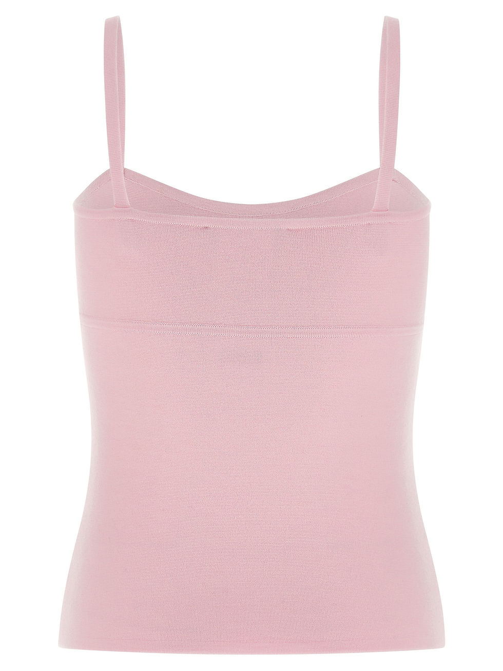 Max Mara Multicolor Virgin Wool Sleeveles T-Shirt