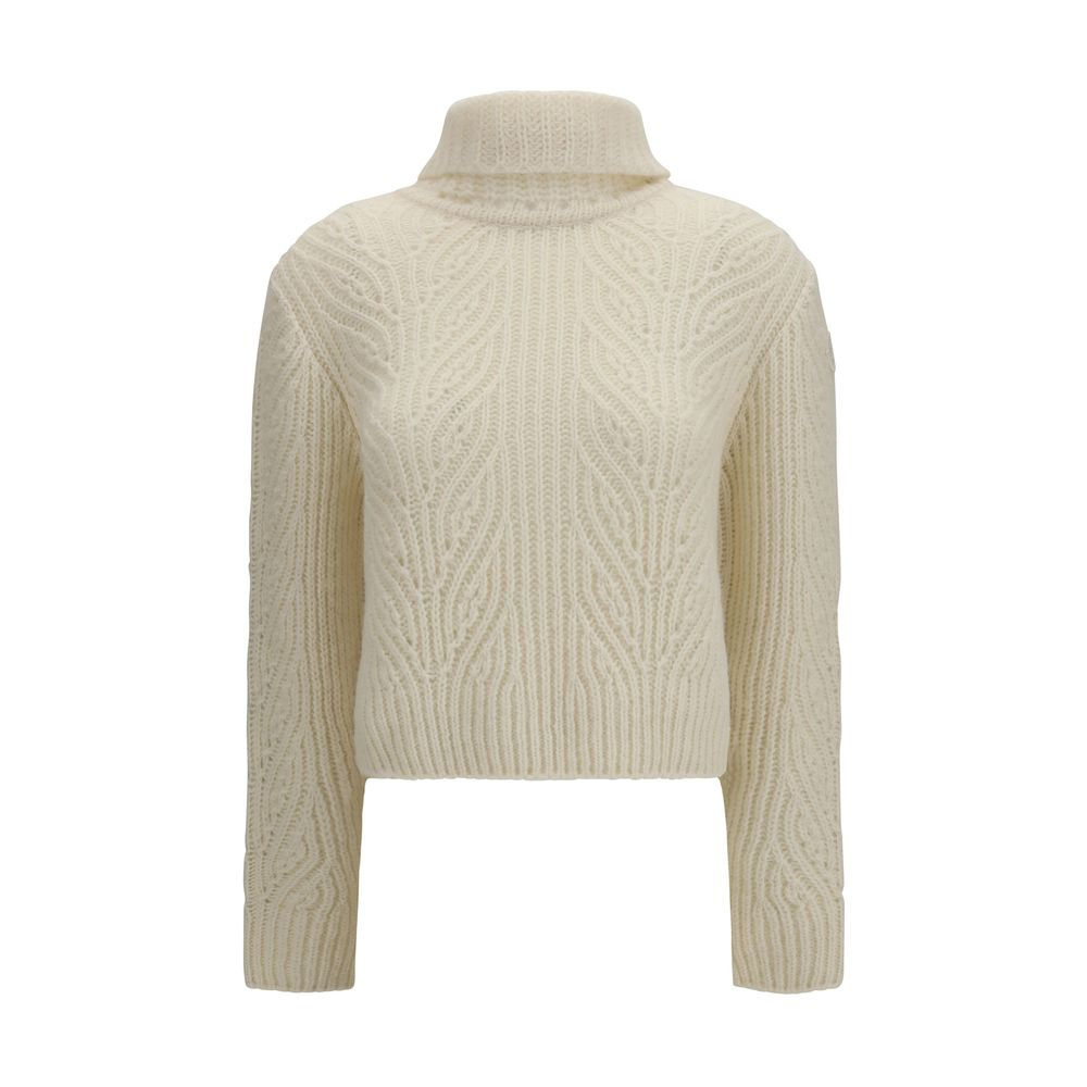 Moncler Beige Wool Oves Aries Turtleneck