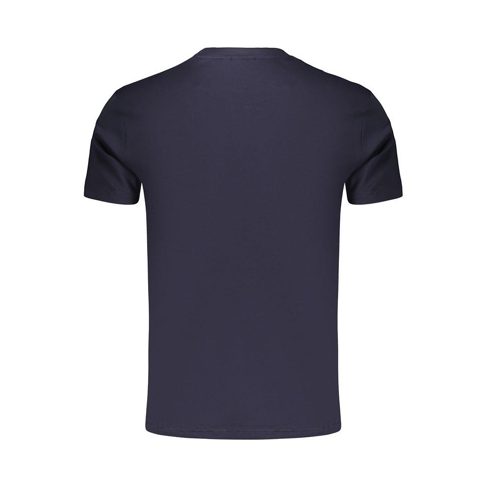 Napapijri Blue Cotton Men's T-Shirt