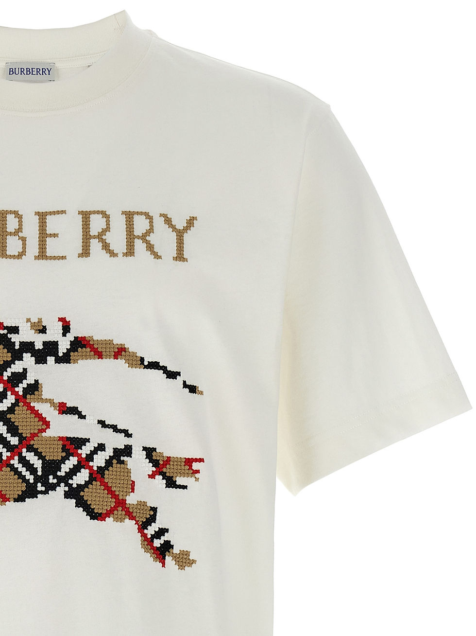 Thumbnail: Burberry White Cotton T-Shirt