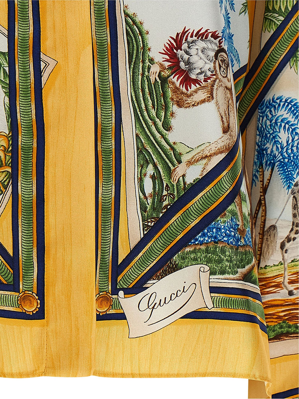Miniatura: Gucci Multicolor Silk Shirt