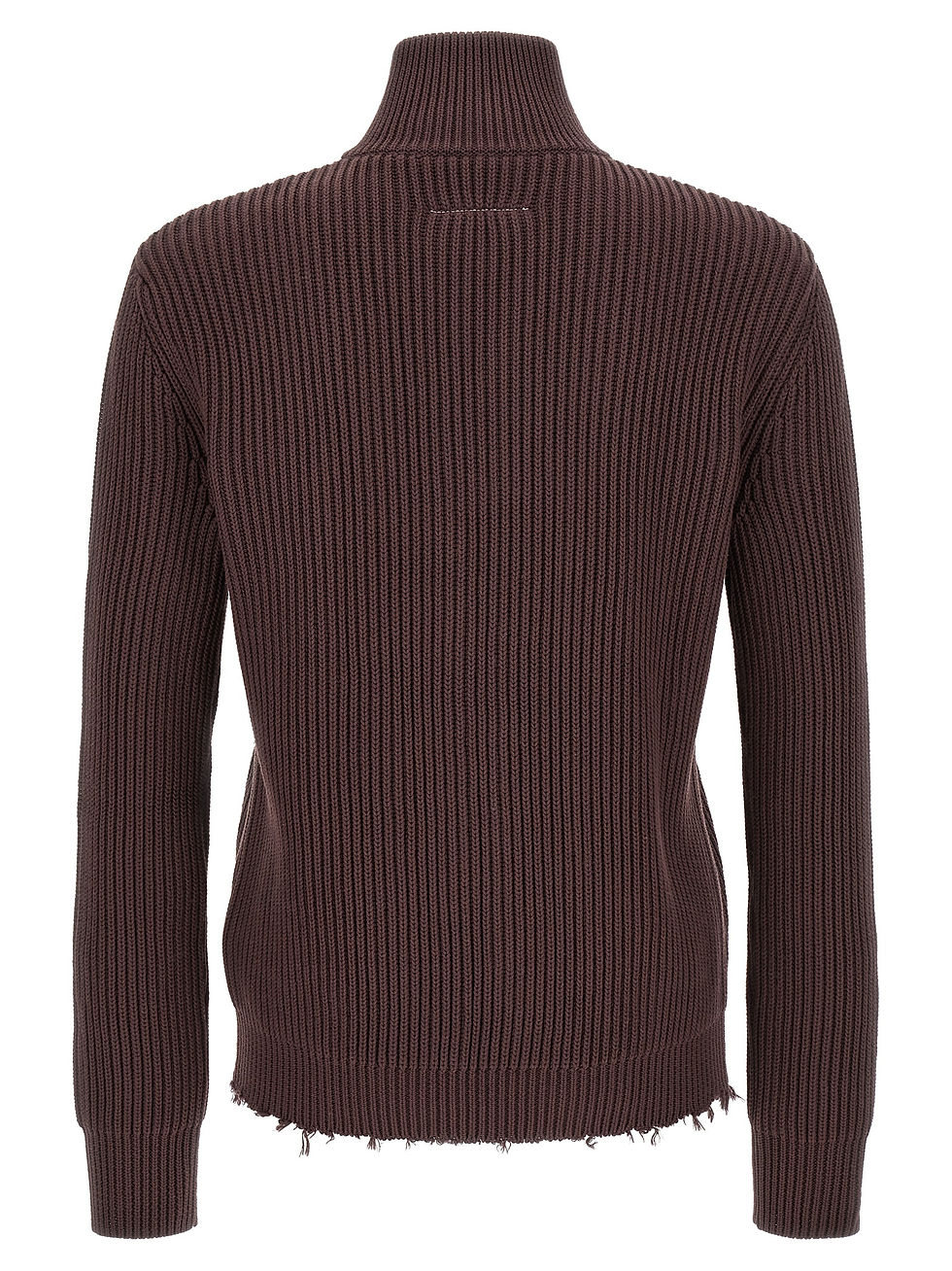 Thumbnail: MM6 Maison Margiela Brown Cotton Cardigan