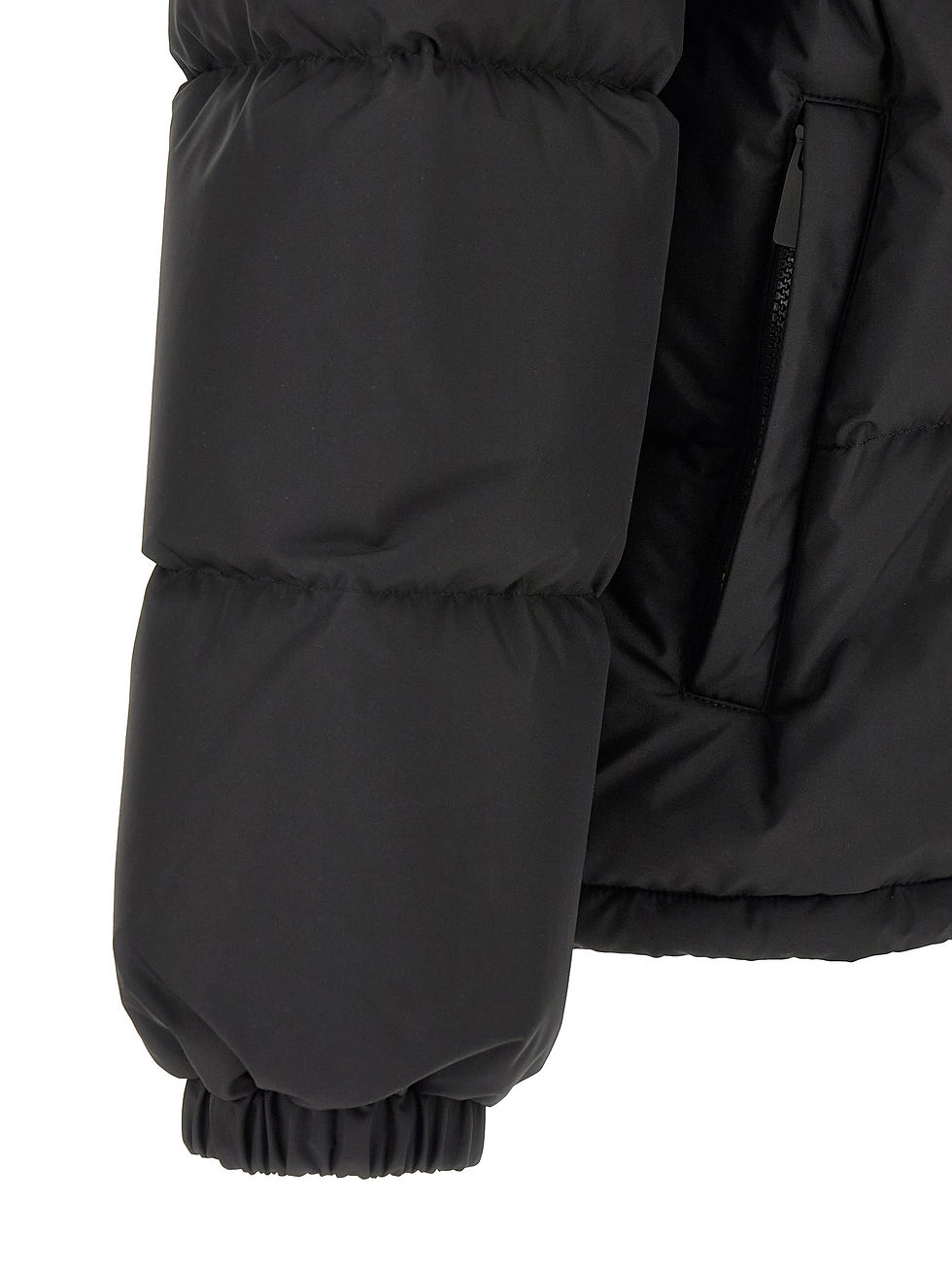 Thumbnail: Burberry Black Polyester Parka