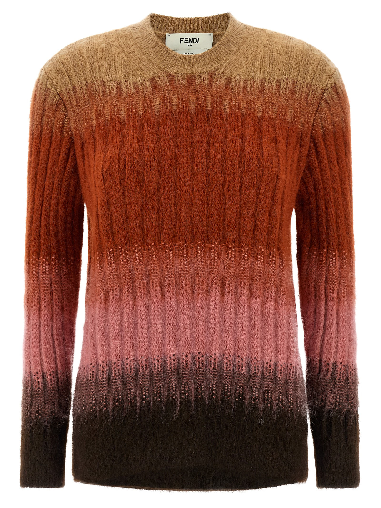 Fendi Multicolor Wool Sweater