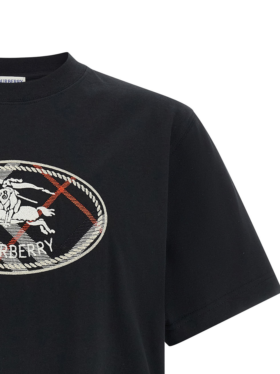 Thumbnail: Burberry Black Cotton T-Shirt