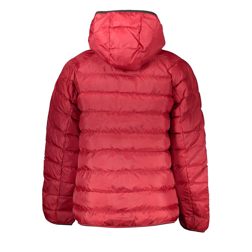 Tommy Hilfiger Red Polyester Jacket