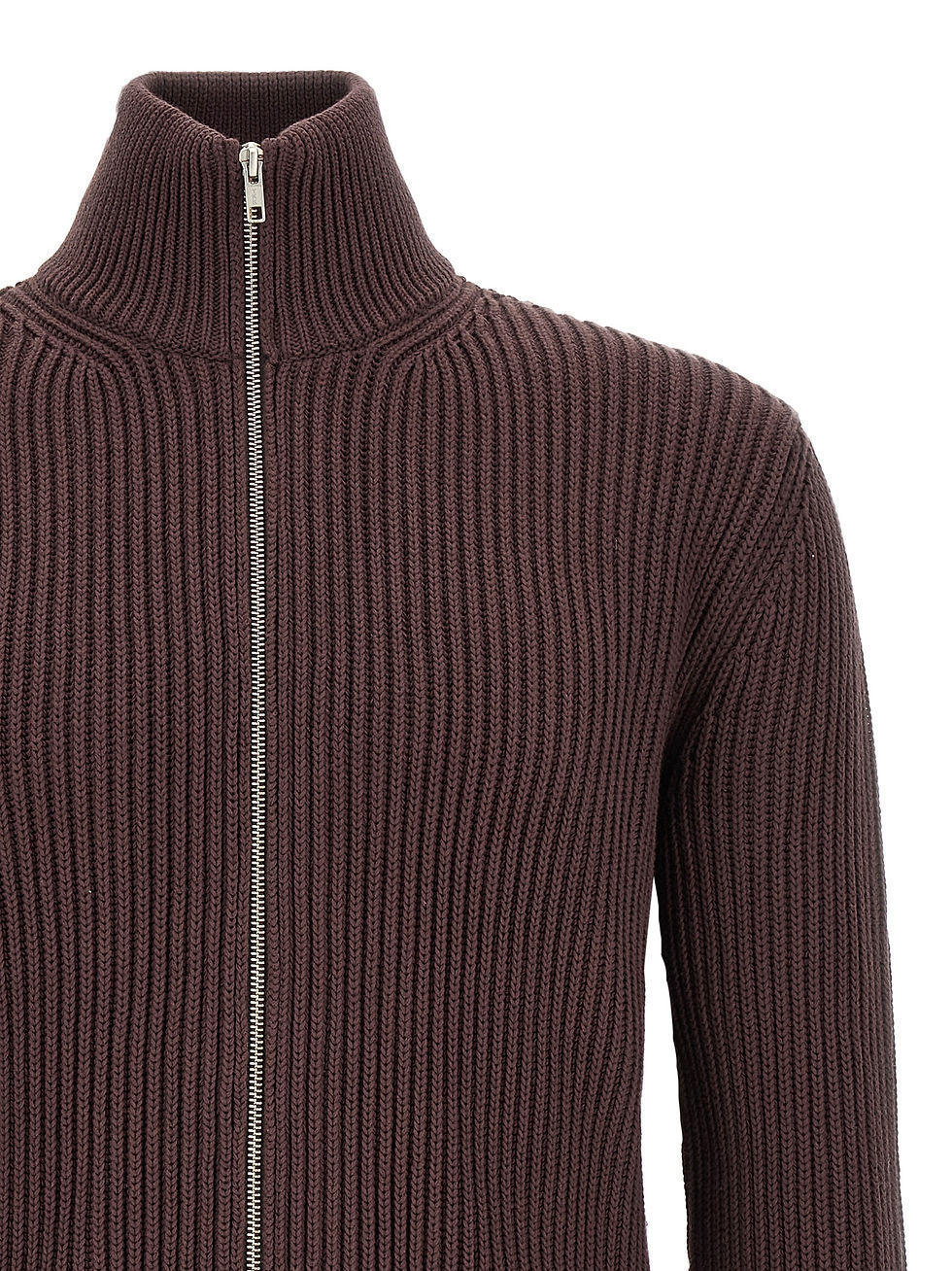 Miniatura: MM6 Maison Margiela Brown Cotton Cardigan