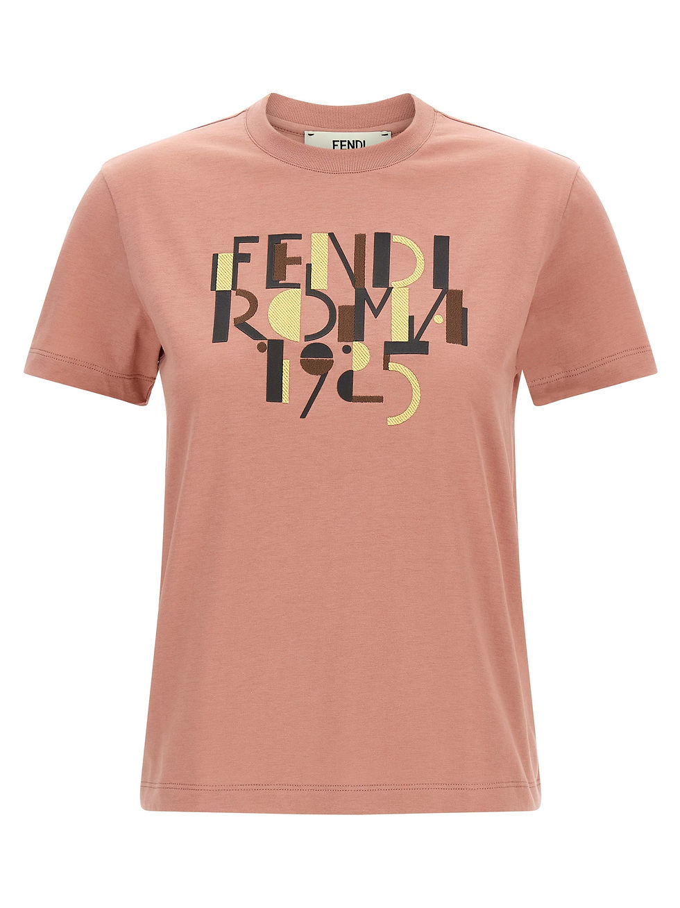Fendi Multicolor Cotton T-Shirt