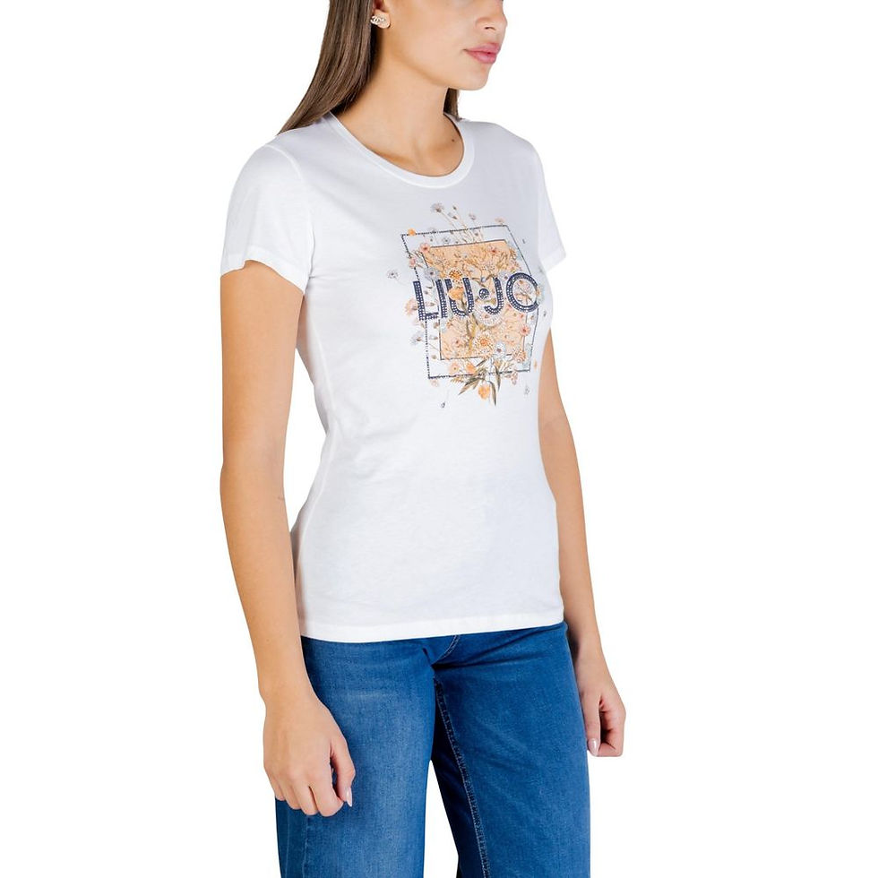 Miniatura: Liu Jo Beige Cotton T-Shirt