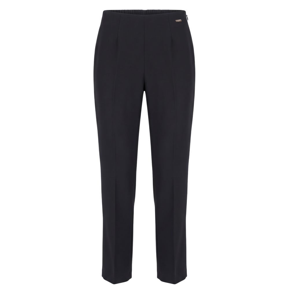 Black Viscose Women Pants