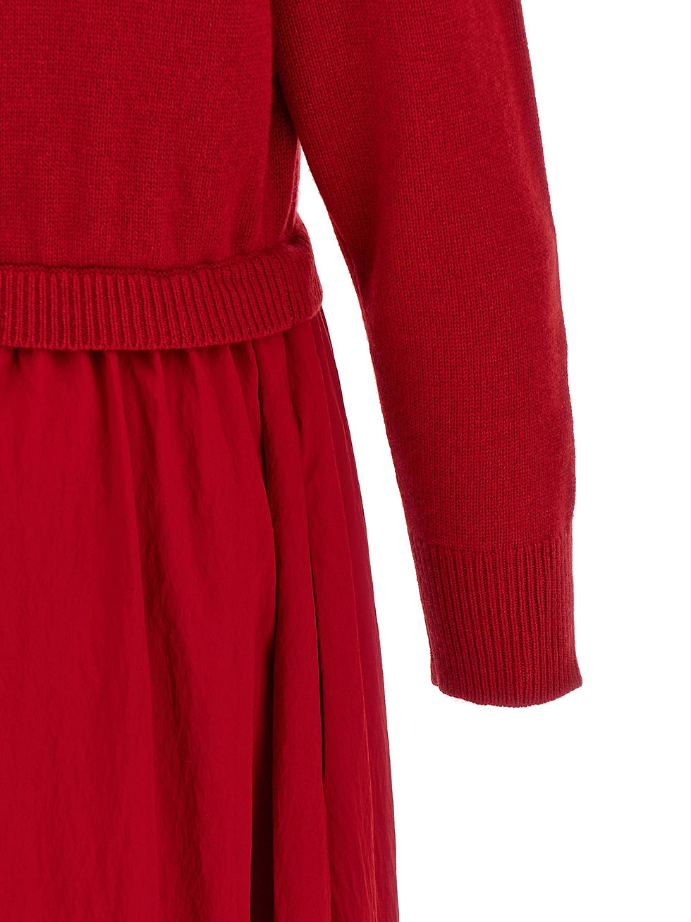 Miniatura: Polo Ralph Lauren Red Wool Long Dress