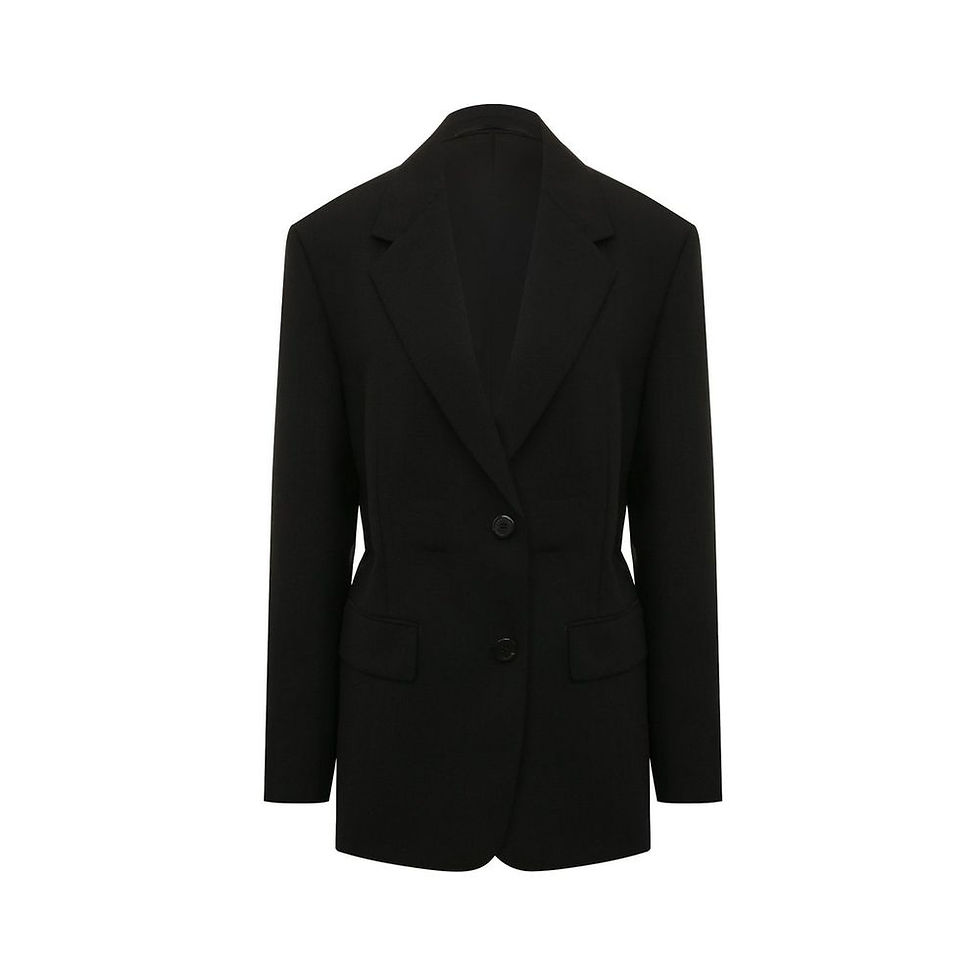 Prada Black Wool Blazer