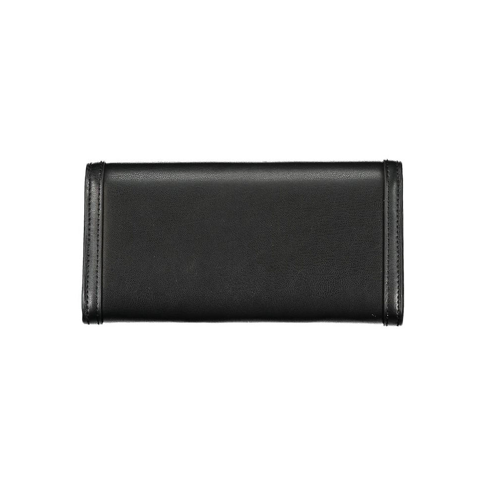 Miniatura: Elegant Black Dual-Compartment Wallet