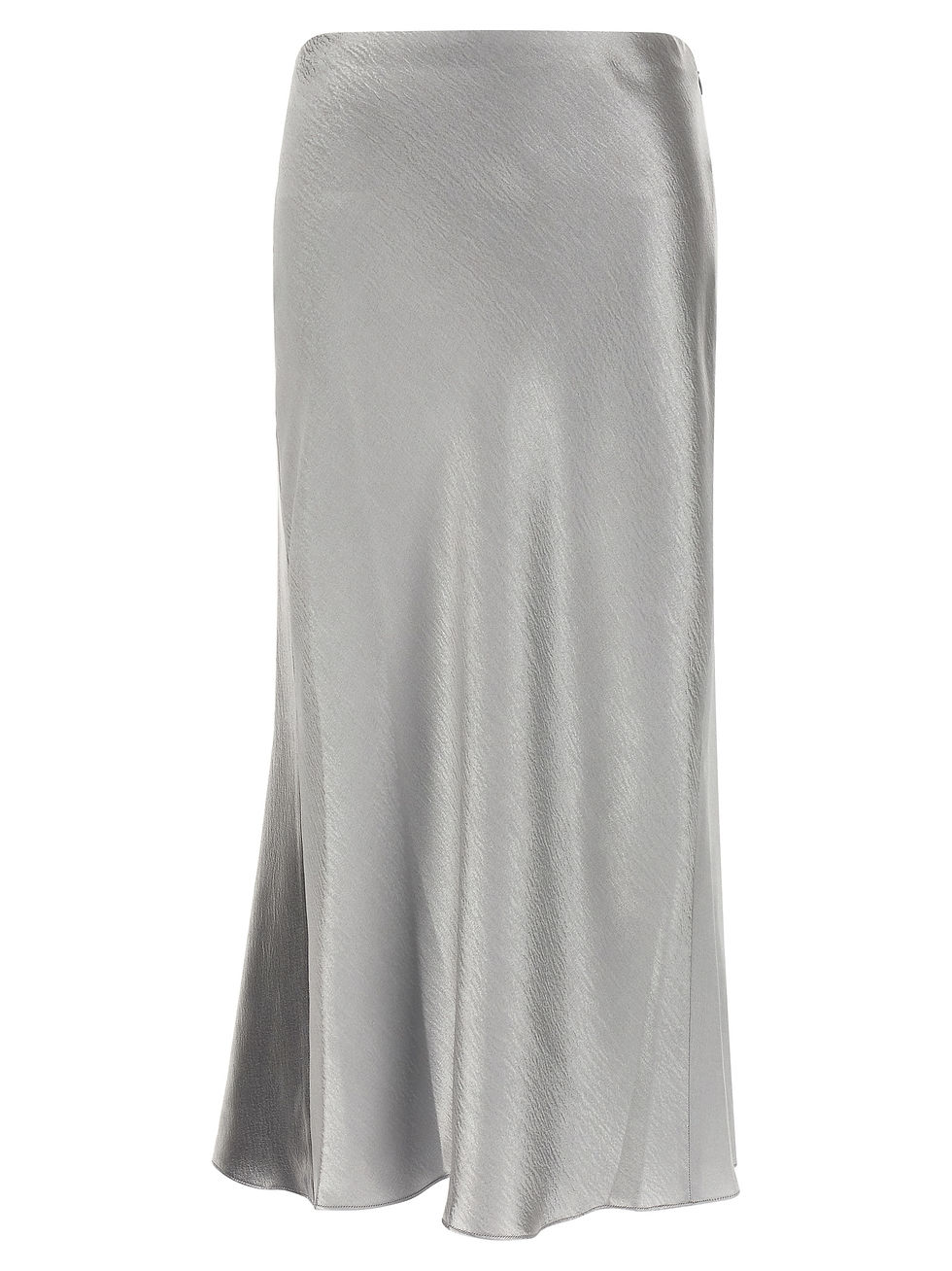 Tory Burch Gray Polyester Midi Skirt