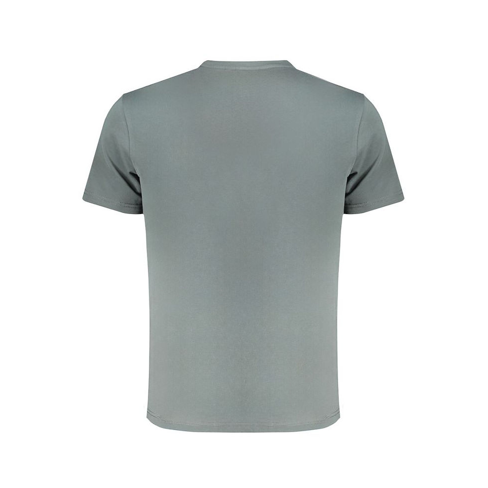 Napapijri Verde Cotton Men T-Shirt