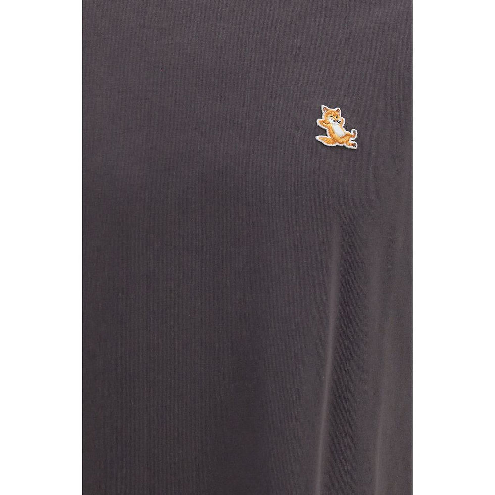 Miniatura: Maison Kitsuné Gray Organic Cotton T-Shirt