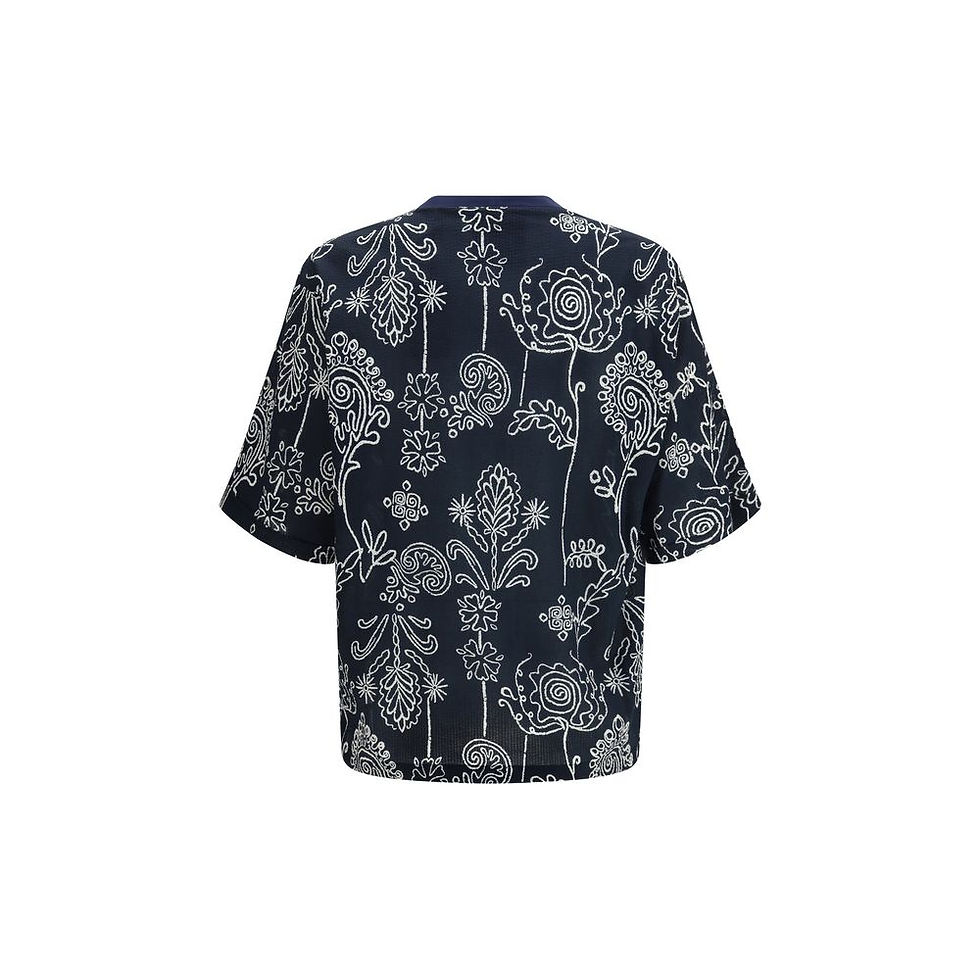 Giorgio Armani Multicolor Cotton T-Shirt