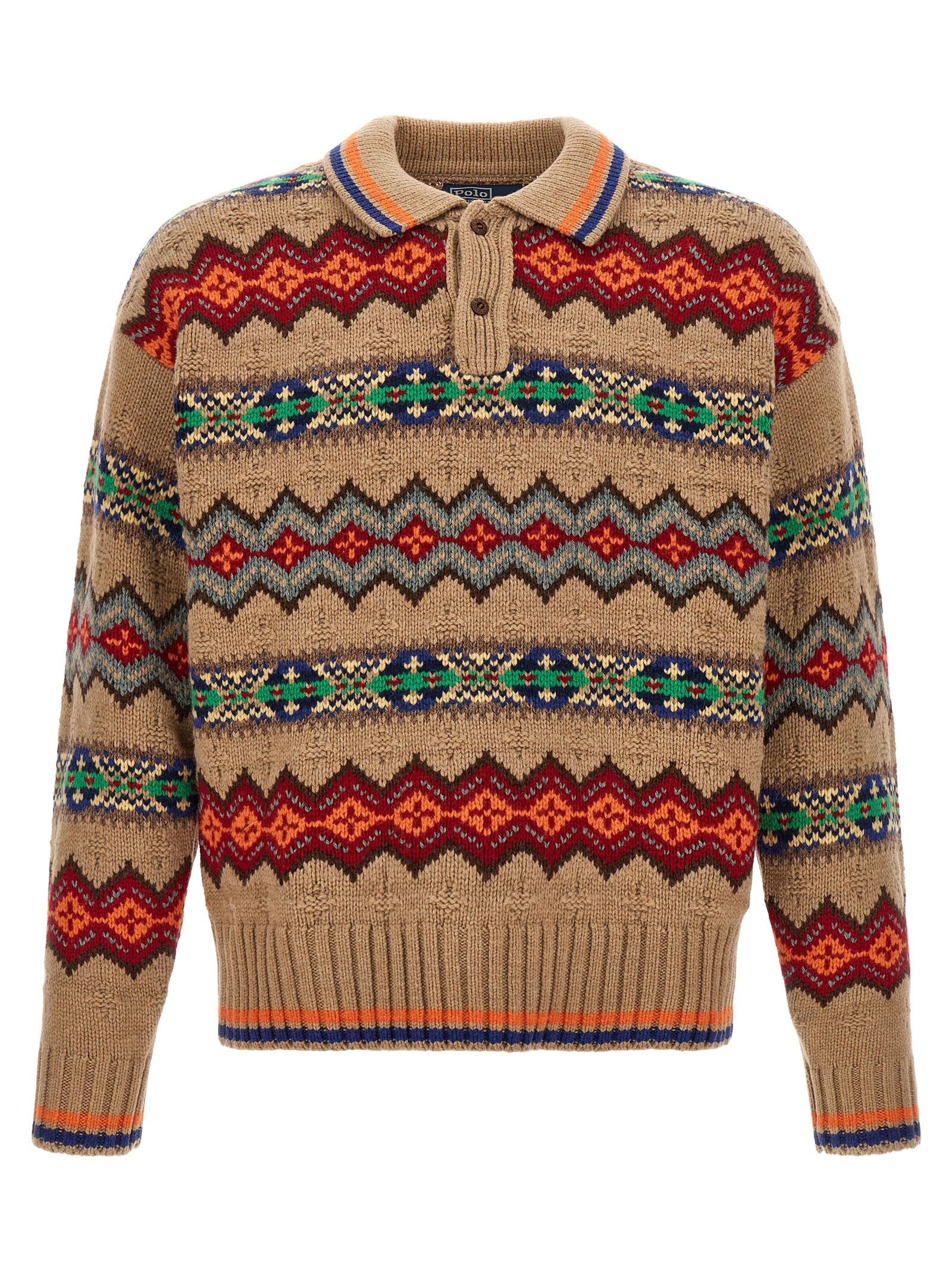 Multicolor Wool Cardigan