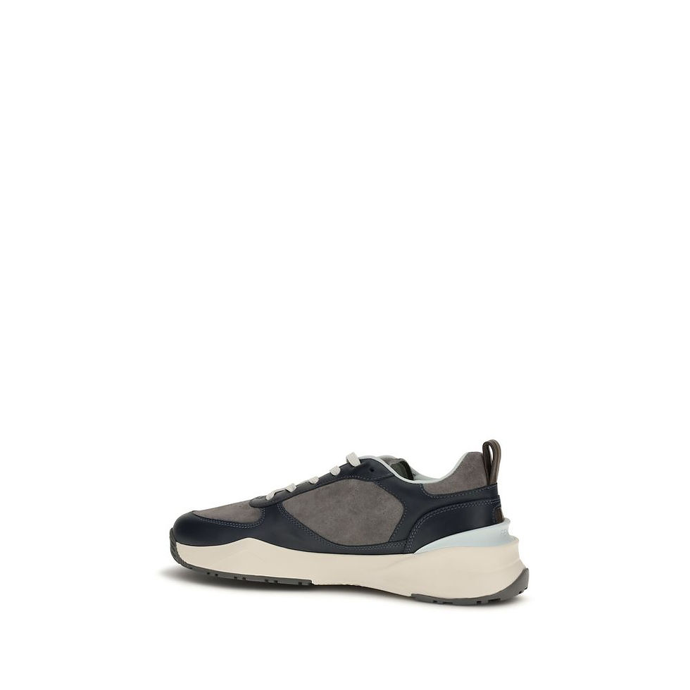 Miniatura: Fendi Multicolor Calf Leather Bos Taurus Athletic Sneakers