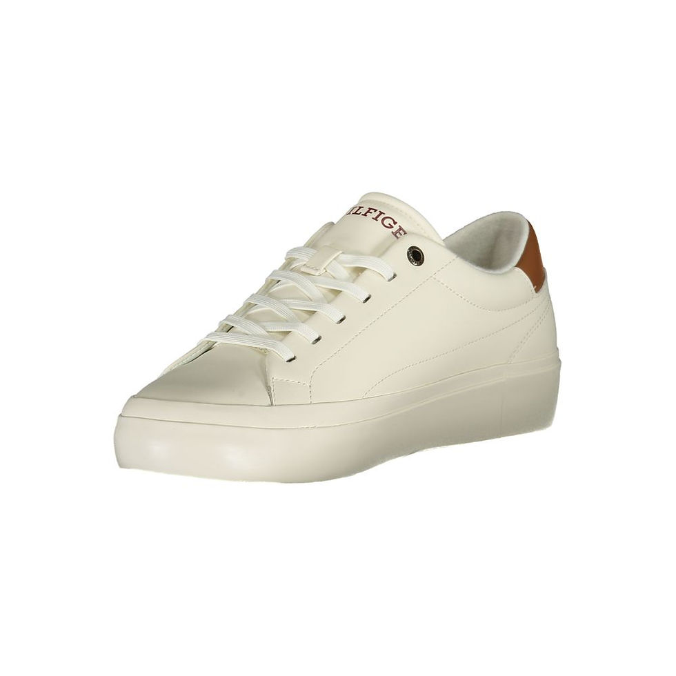 Miniatura: White Polyurethane Men Sneaker