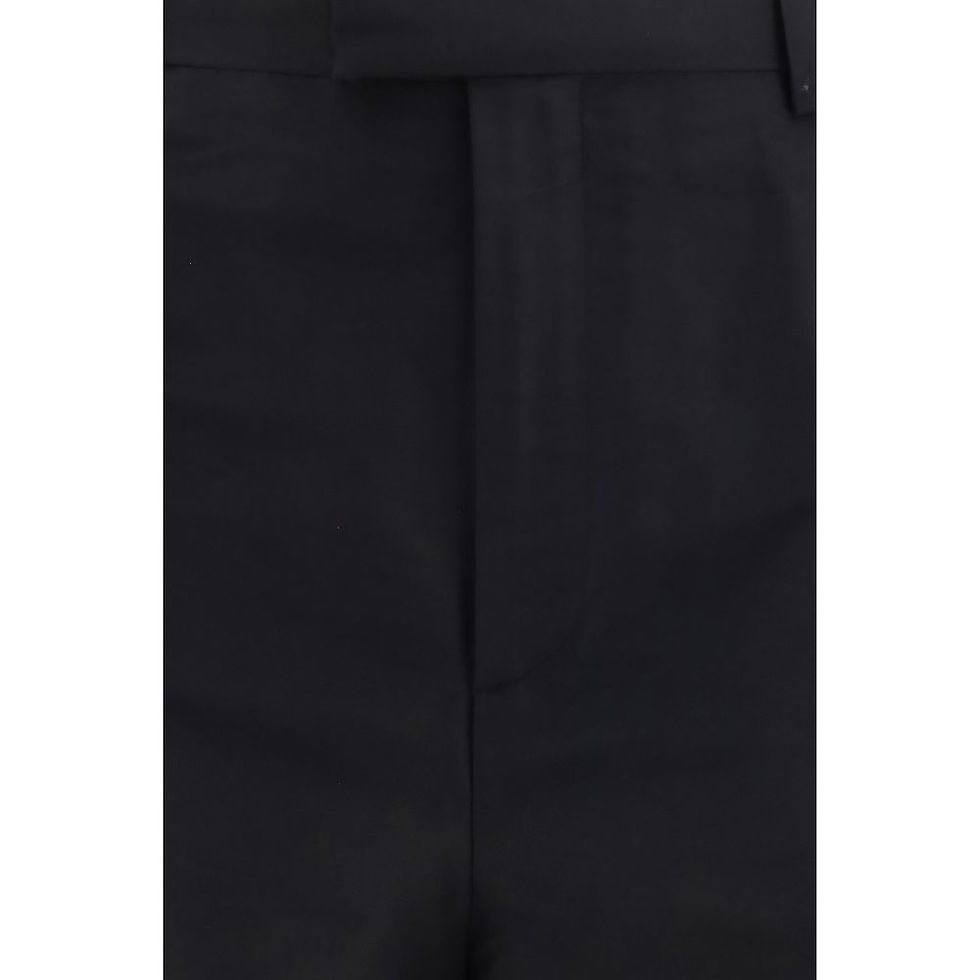 Thumbnail: Gucci Black Silk Dress Pants